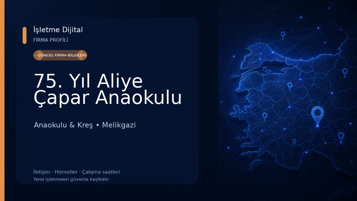75. Yıl Aliye Çapar Anaokulu Anaokulu & Kreş