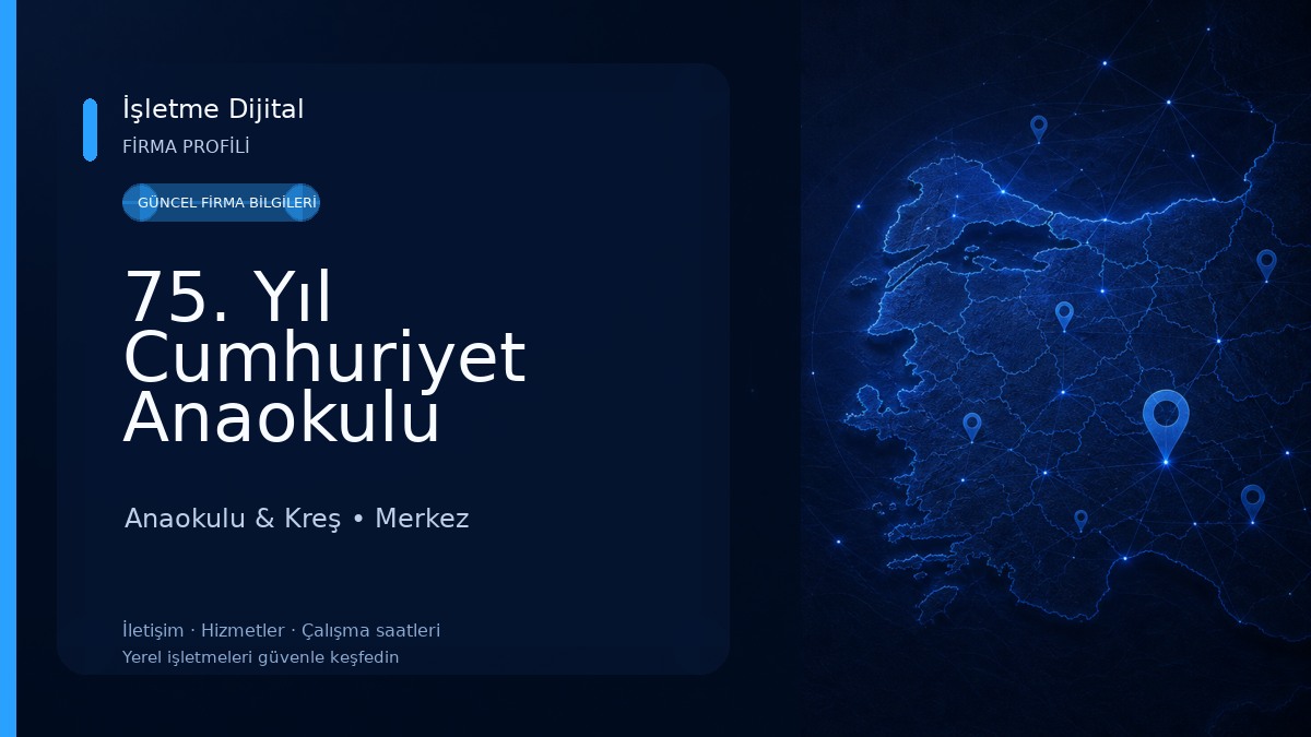 75. Yıl Cumhuriyet Anaokulu 