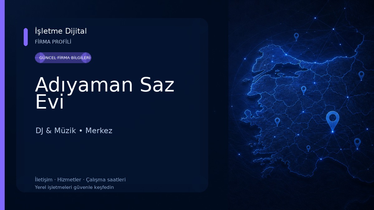 Adıyaman Saz Evi DJ & Müzik