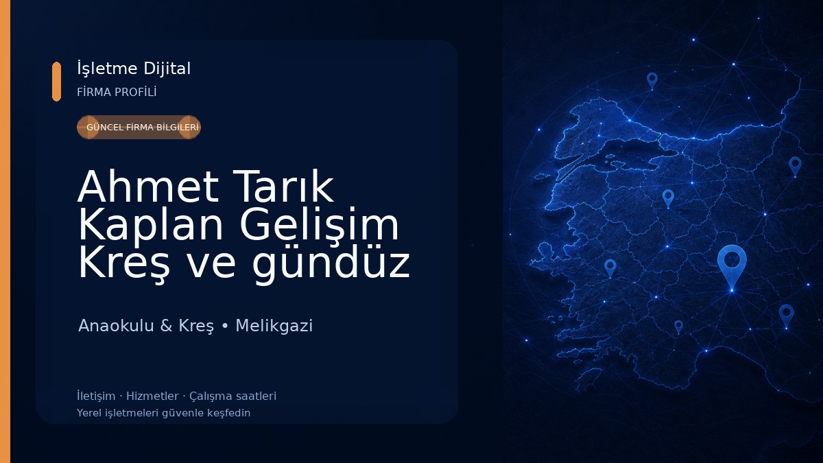 Ahmet Tarık Kaplan Gelişim Kreş ve gündüz bakımevi Anaokulu & Kreş