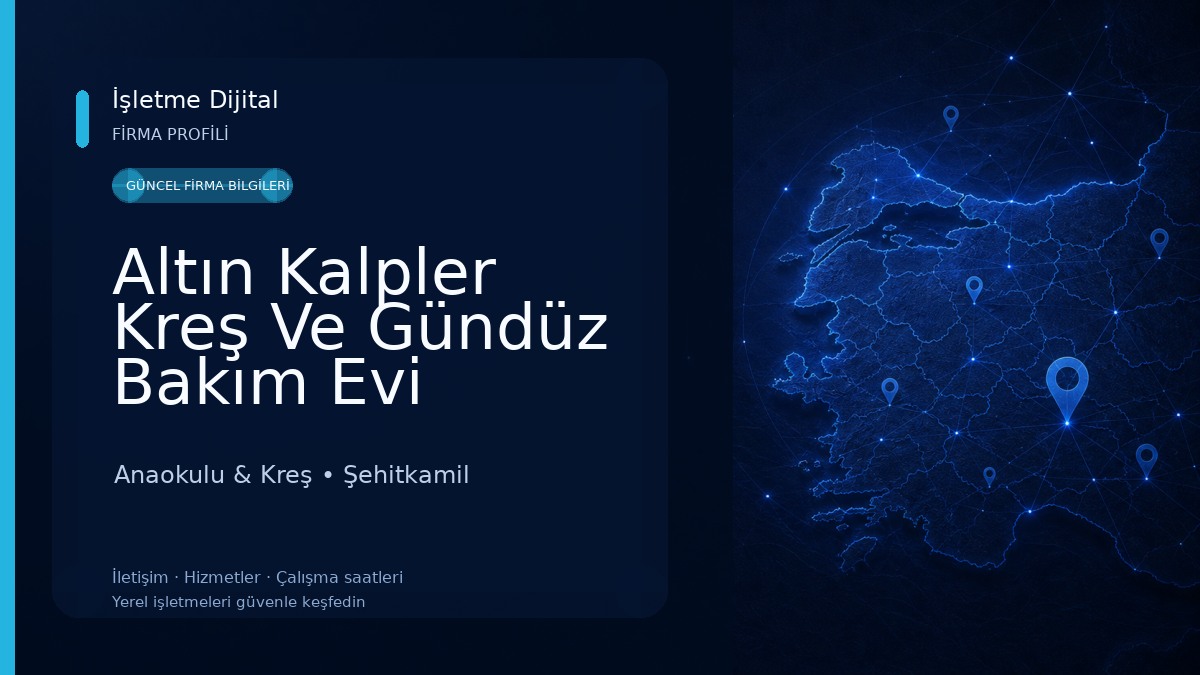 Altın Kalpler Kreş Ve Gündüz Bakım Evi 