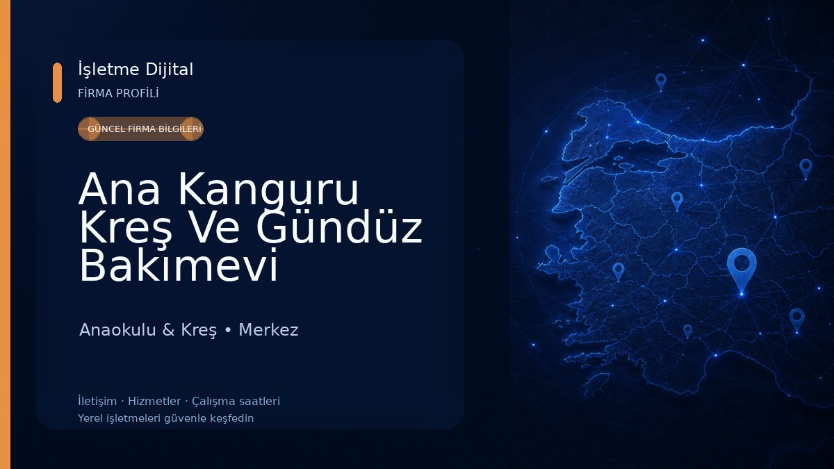 Ana Kanguru Kreş Ve Gündüz Bakımevi Anaokulu & Kreş