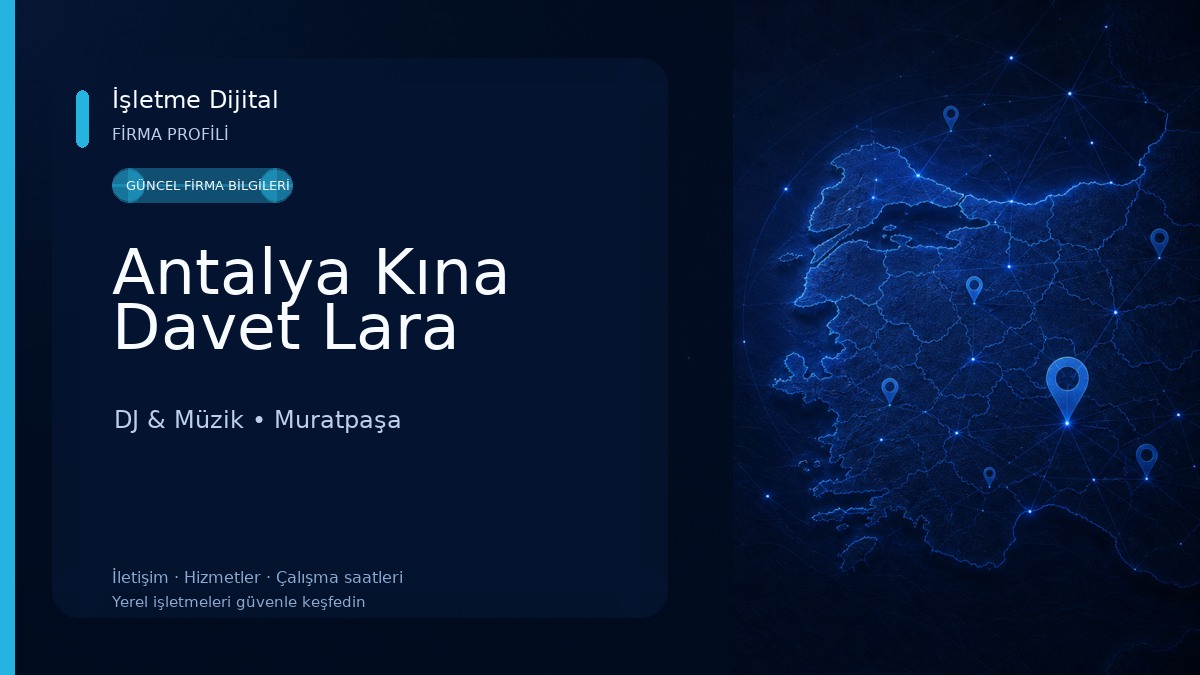 Antalya Kına Davet Lara