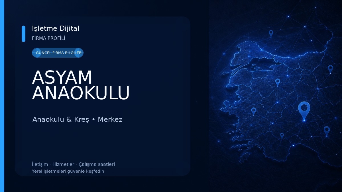 ASYAM ANAOKULU Anaokulu & Kreş