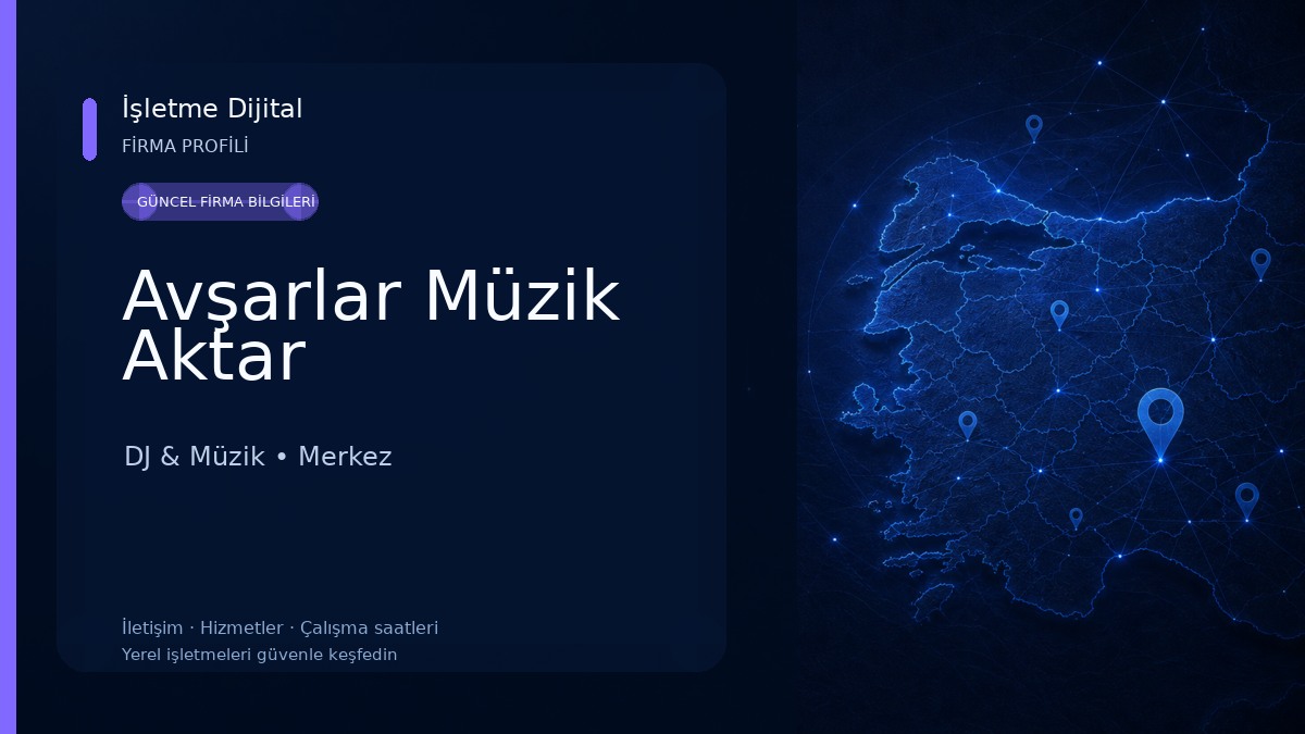 Avşarlar Müzik Aktar DJ & Müzik