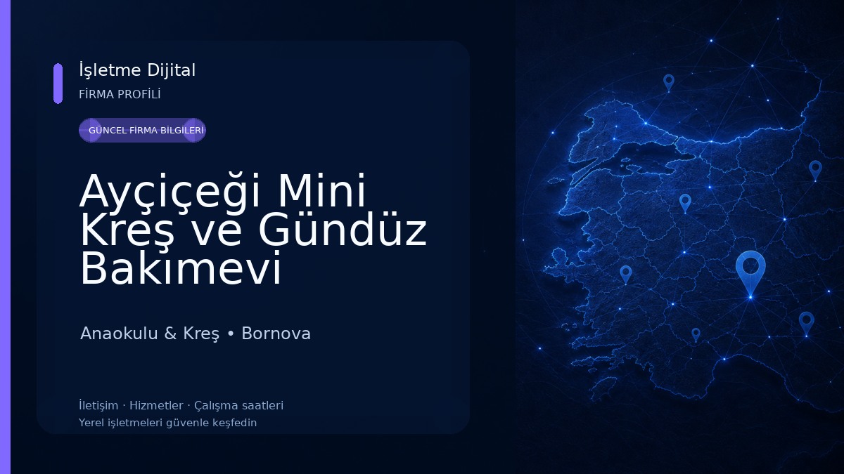 Ayçiçeği Mini Kreş ve Gündüz Bakımevi Anaokulu & Kreş