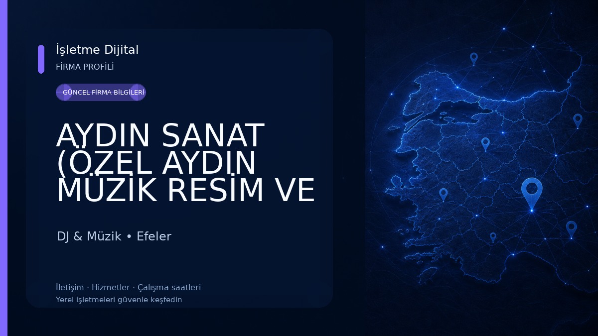 AYDIN SANAT (ÖZEL AYDIN MÜZİK RESİM VE DANS KURSU) DJ & Müzik