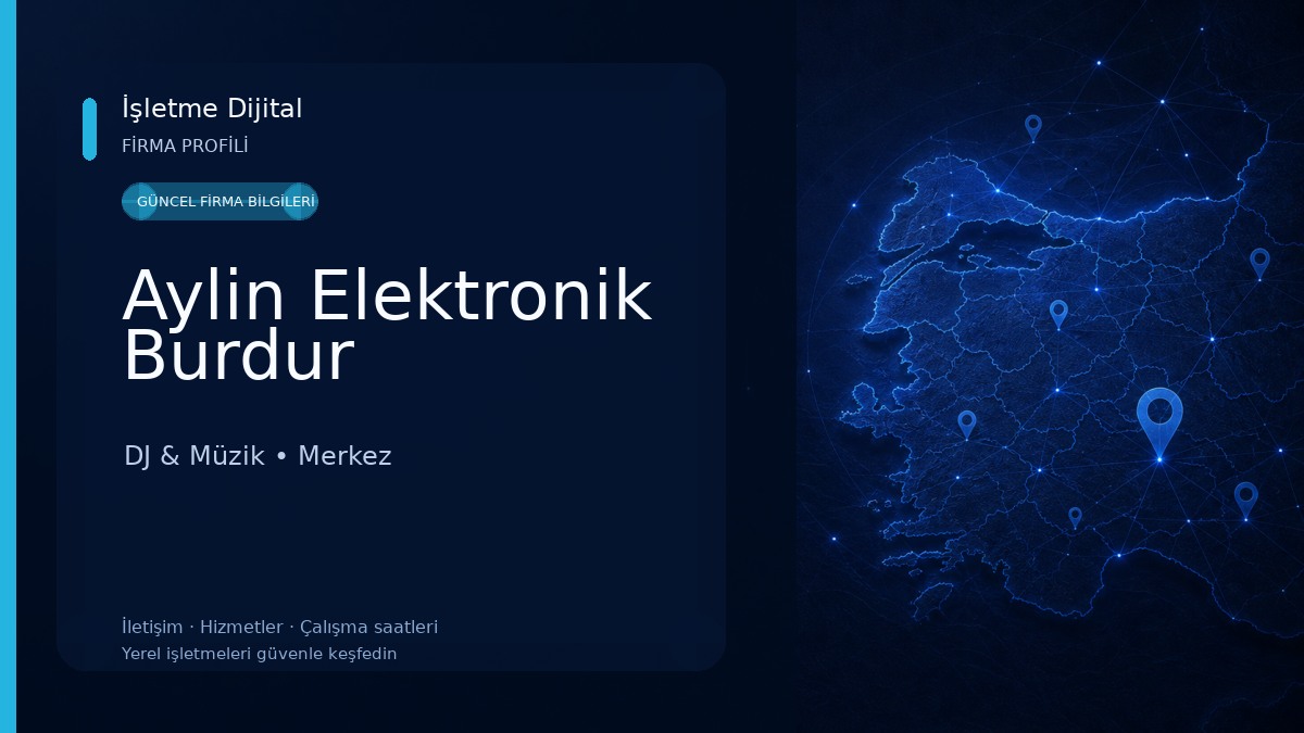 Aylin Elektronik Burdur 