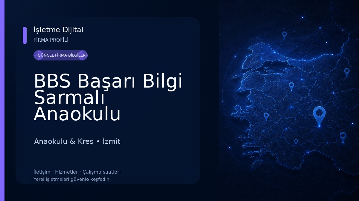 BBS Başarı Bilgi Sarmalı Anaokulu Anaokulu & Kreş