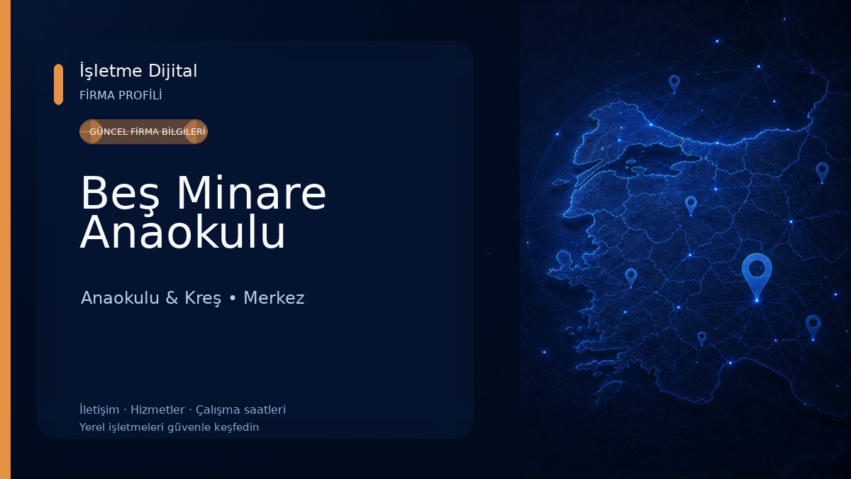 Beş Minare Anaokulu Anaokulu & Kreş