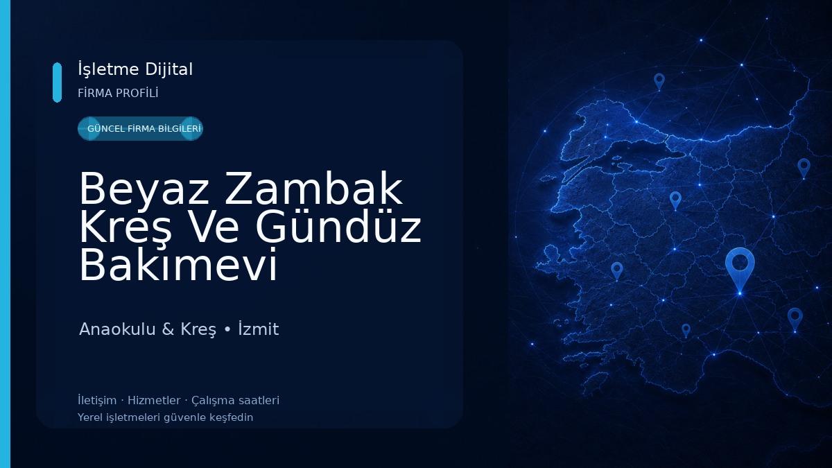 Beyaz Zambak Kreş Ve Gündüz Bakımevi Anaokulu & Kreş