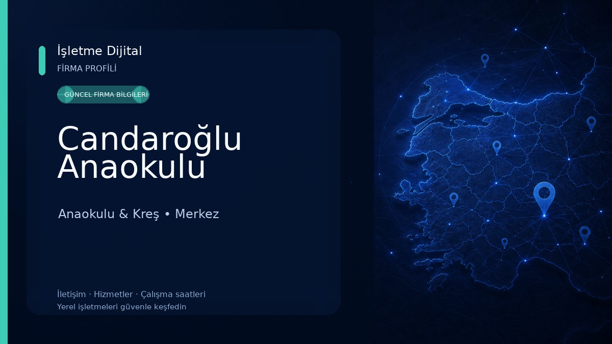 Candaroğlu Anaokulu Anaokulu & Kreş