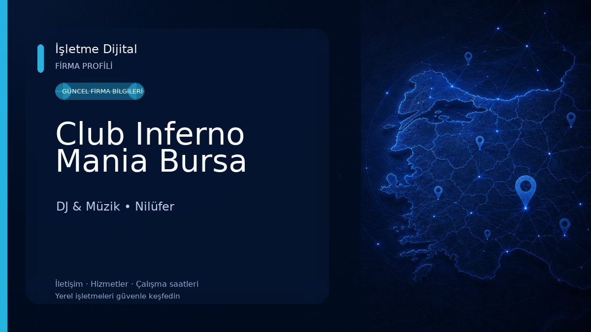 Club Inferno Mania Bursa DJ & Müzik