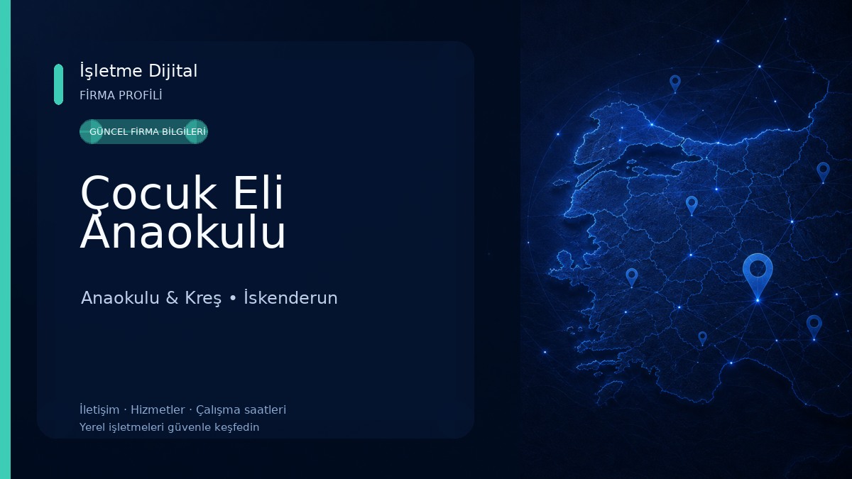 Çocuk Eli Anaokulu Anaokulu & Kreş
