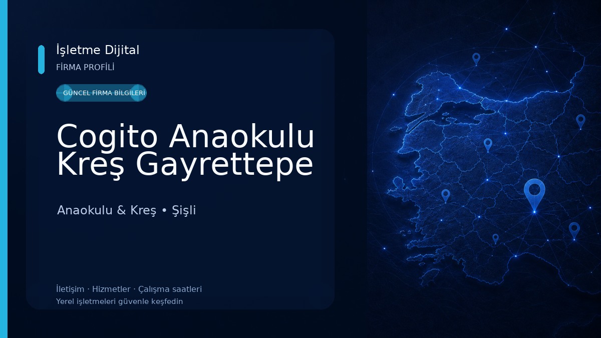 Cogito Anaokulu Kreş Gayrettepe Anaokulu & Kreş