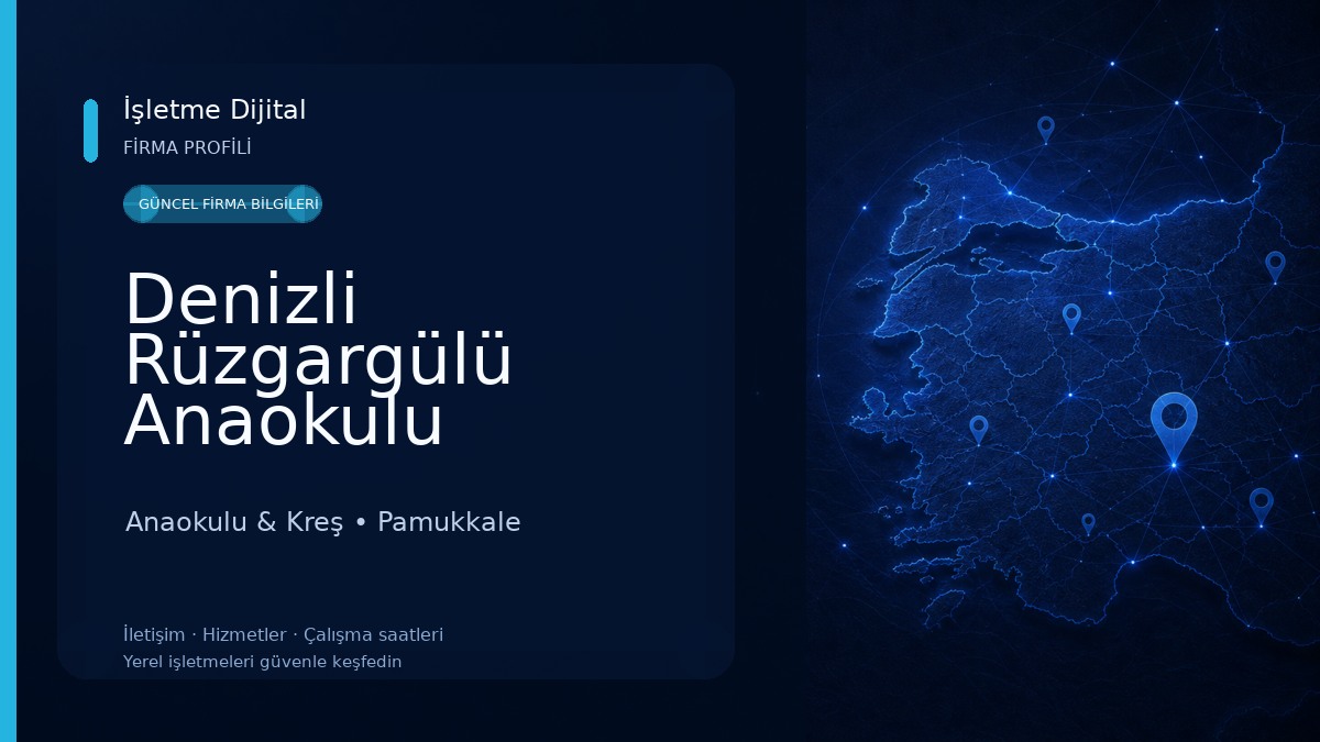 Denizli Rüzgargülü Anaokulu Anaokulu & Kreş