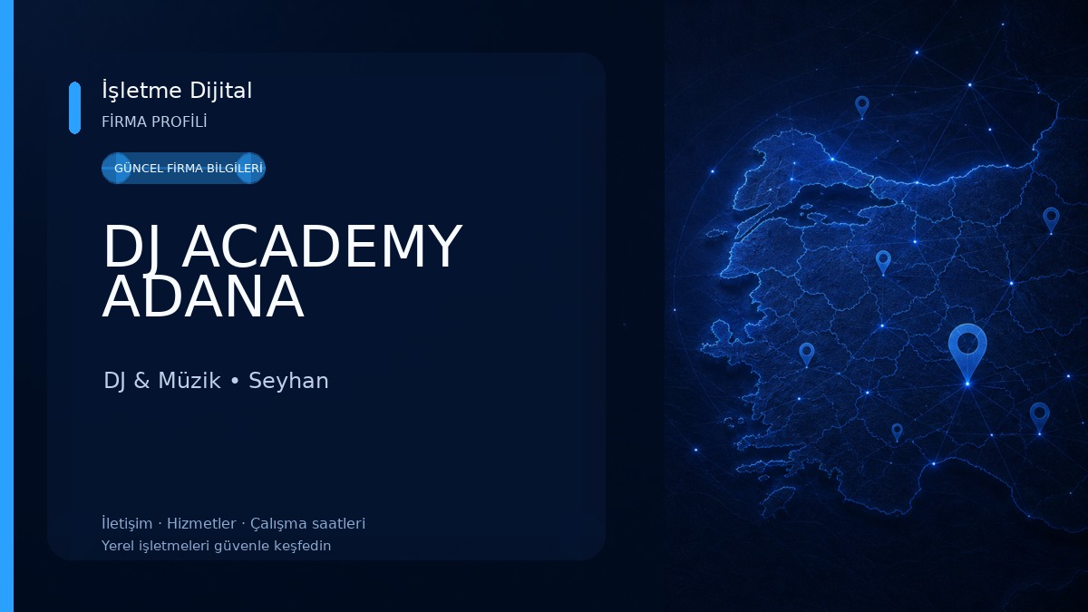 DJ ACADEMY ADANA DJ & Müzik