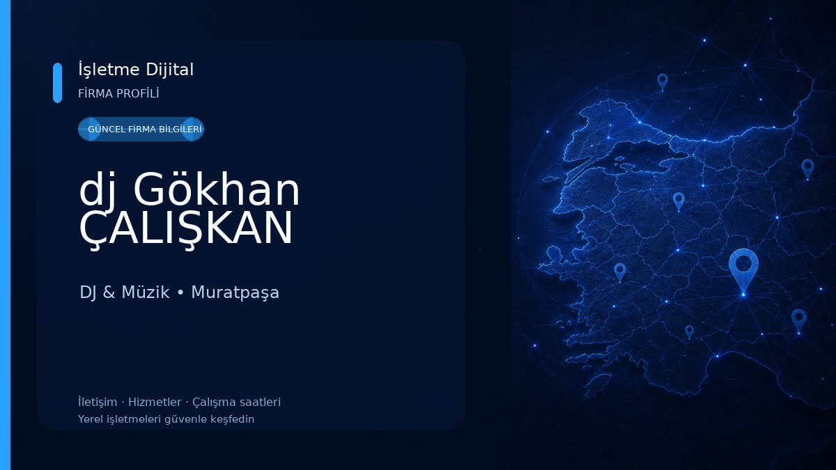 dj Gökhan ÇALIŞKAN DJ & Müzik