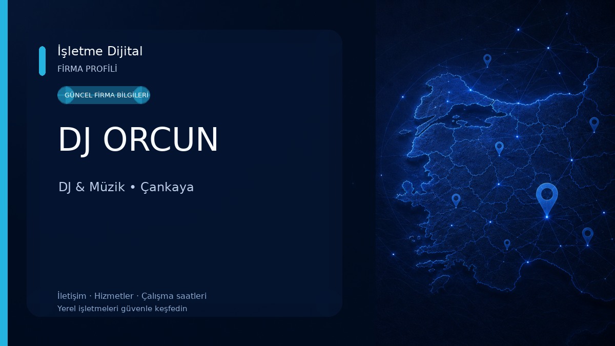 DJ ORCUN DJ & Müzik
