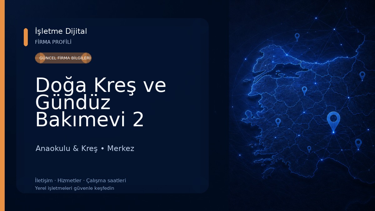 Doğa Kreş ve Gündüz Bakımevi 2 Anaokulu & Kreş