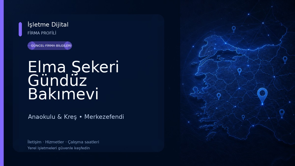 Elma Şekeri Gündüz Bakımevi Anaokulu & Kreş