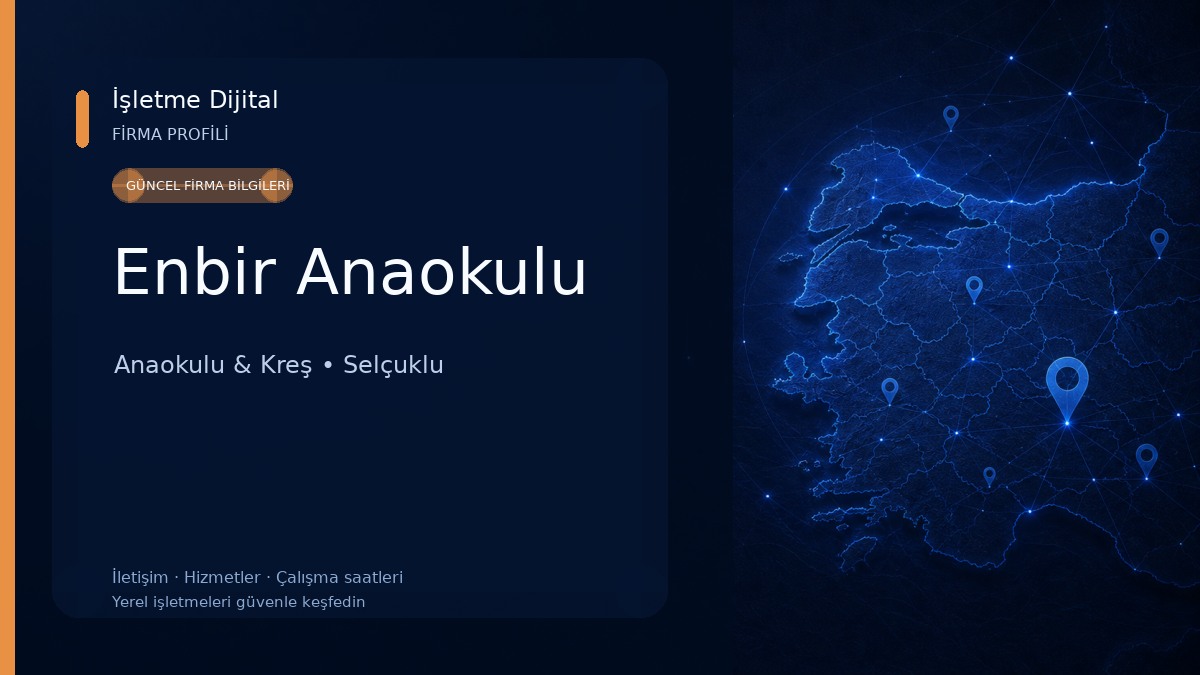 Enbir Anaokulu Anaokulu & Kreş