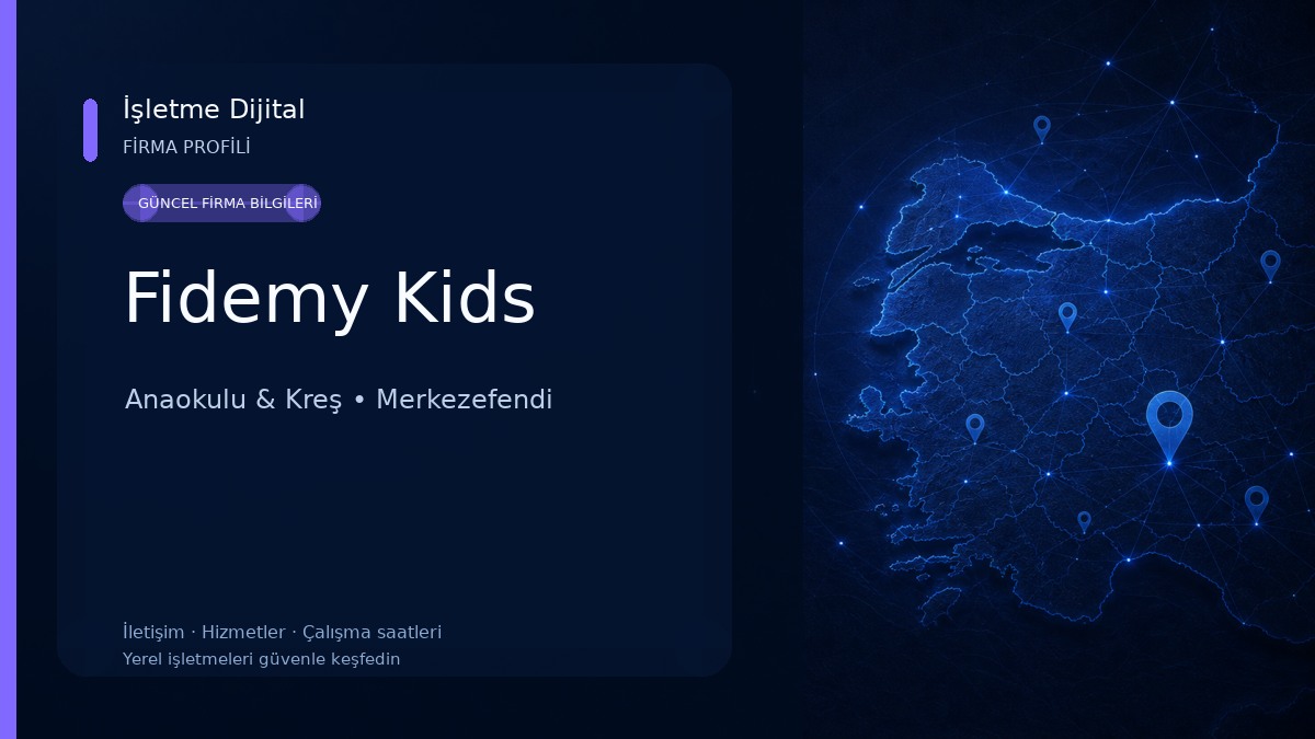 Fidemy Kids Anaokulu & Kreş