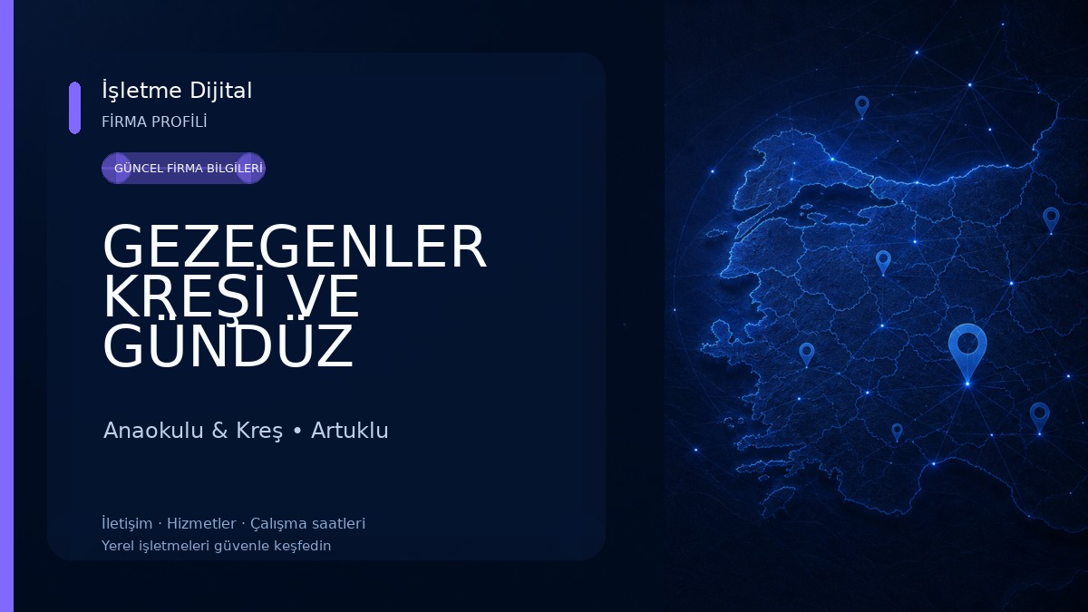 GEZEGENLER KREŞİ VE GÜNDÜZ BAKIMEVİ 