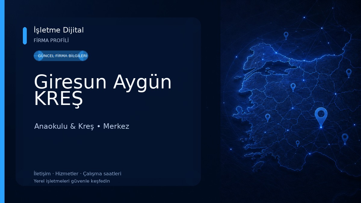Giresun Aygün KREŞ Anaokulu & Kreş