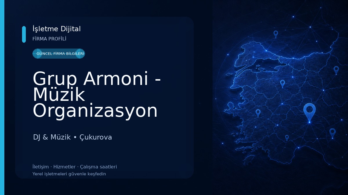 Grup Armoni - Müzik Organizasyon Hizmetleri DJ & Müzik