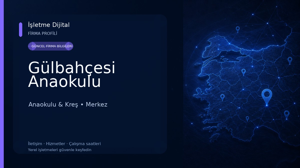 Gülbahçesi Anaokulu 