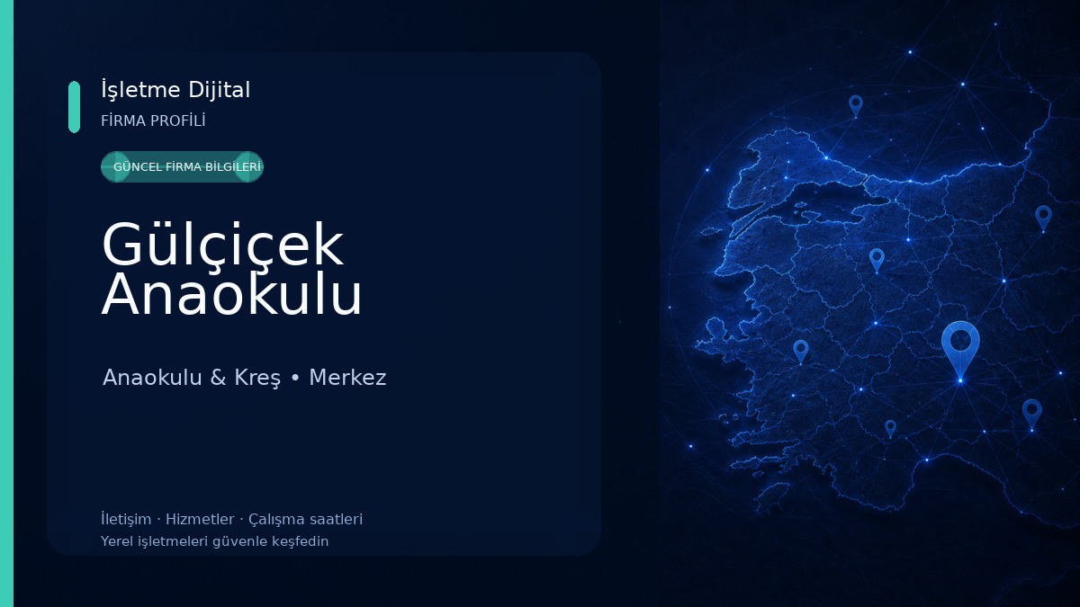 Gülçiçek Anaokulu Anaokulu & Kreş