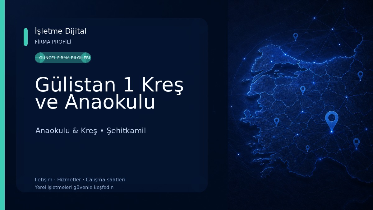 Gülistan 1 Kreş ve Anaokulu Anaokulu & Kreş