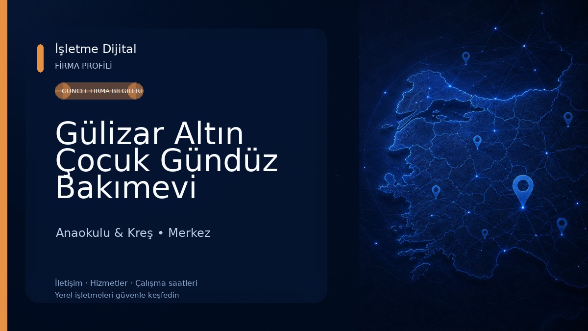 Gülizar Altın Çocuk Gündüz Bakımevi Anaokulu & Kreş
