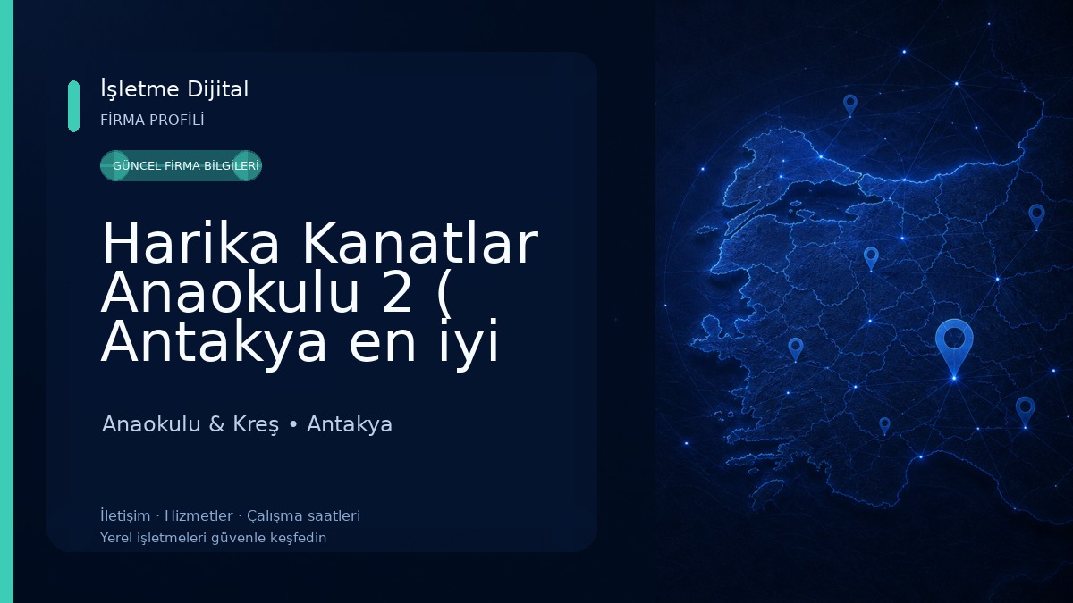 Harika Kanatlar Anaokulu 2 ( Antakya en iyi kreş, harika anaokulu, okul öncesi) Anaokulu & Kreş
