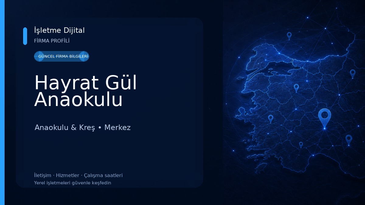 Hayrat Gül Anaokulu Anaokulu & Kreş