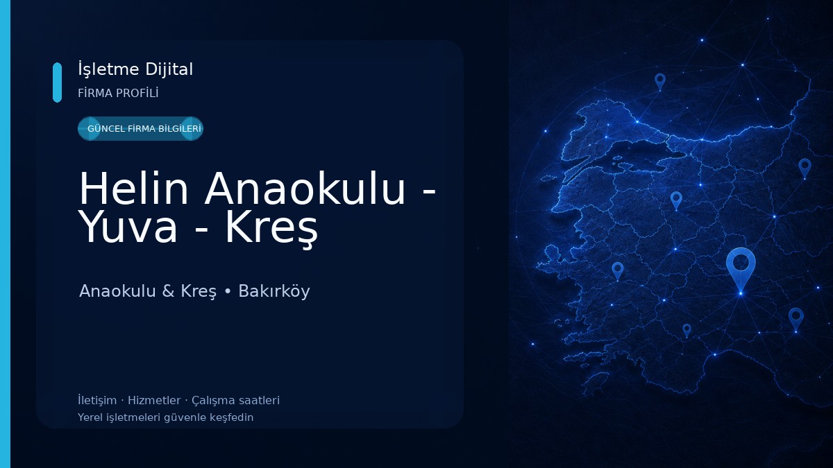Helin Anaokulu - Yuva - Kreş Anaokulu & Kreş