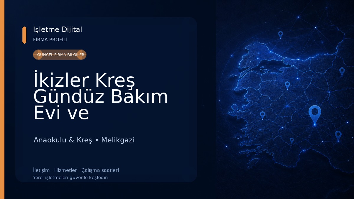 İkizler Kreş Gündüz Bakım Evi ve Montessori Eğitim Merkezi Anaokulu & Kreş
