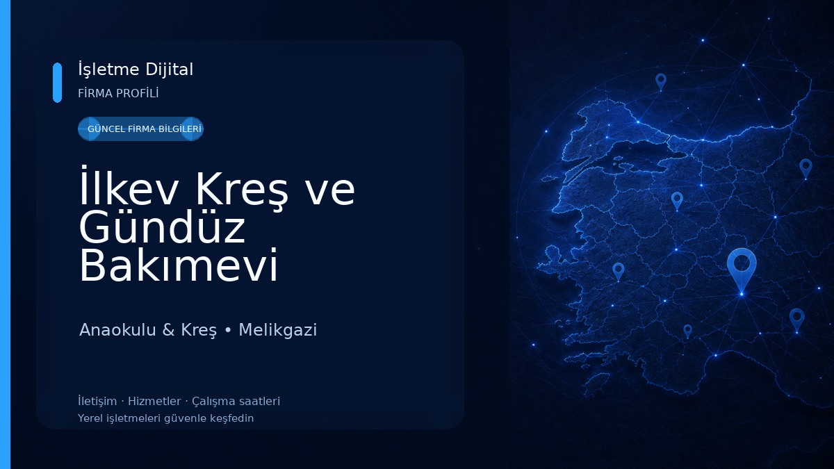 İlkev Kreş ve Gündüz Bakımevi Anaokulu & Kreş