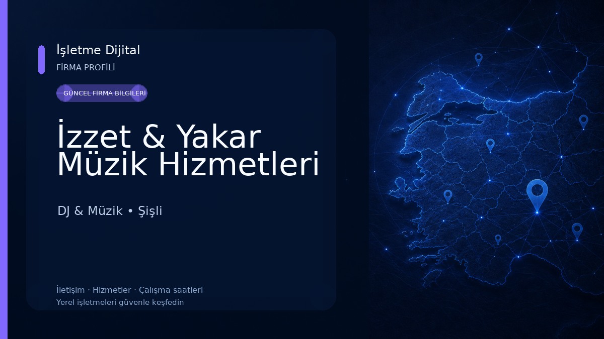 İzzet & Yakar Müzik Hizmetleri DJ & Müzik