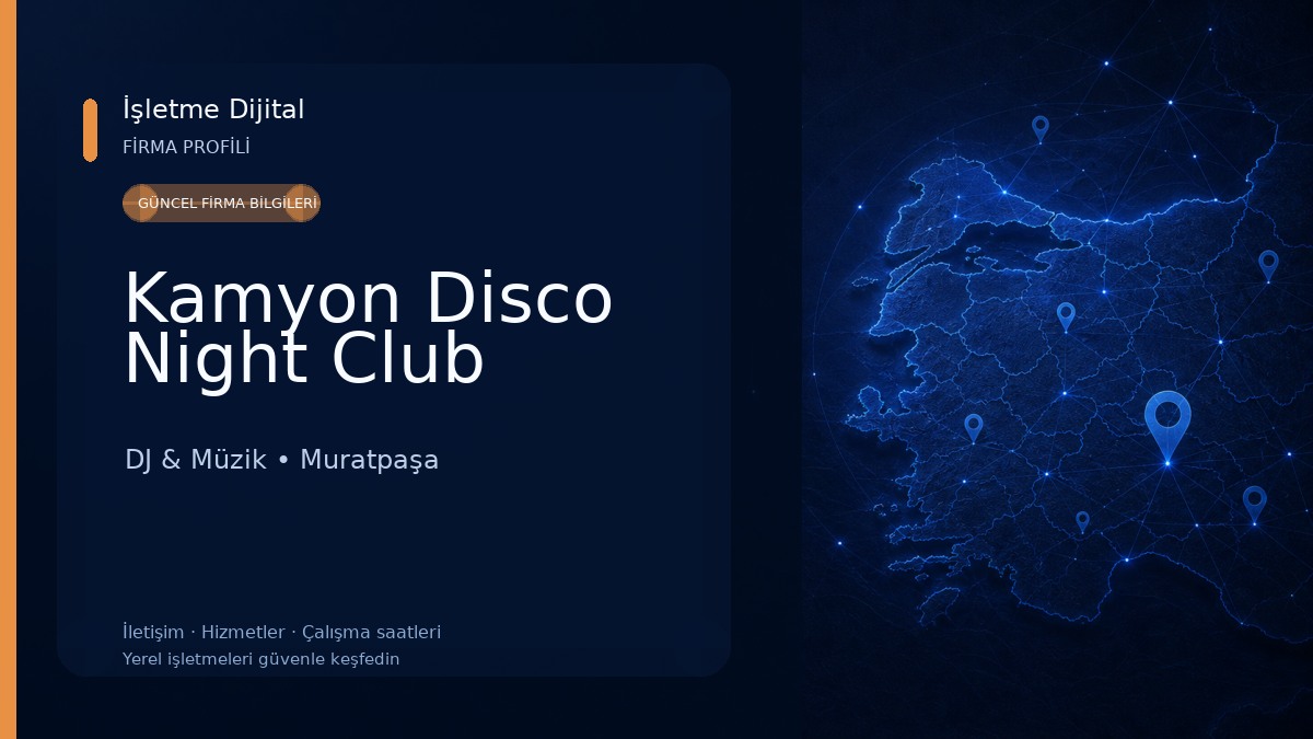 Kamyon Disco Night Club DJ & Müzik
