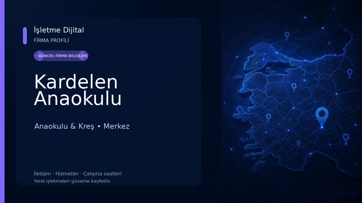 Kardelen Anaokulu Anaokulu & Kreş