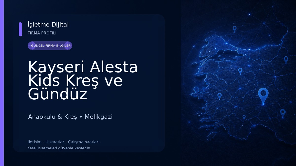 Kayseri Alesta Kids Kreş ve Gündüz Bakımevi 