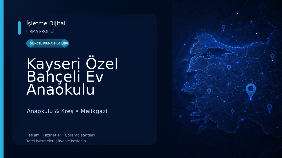 Kayseri Özel Bahçeli Ev Anaokulu Anaokulu & Kreş