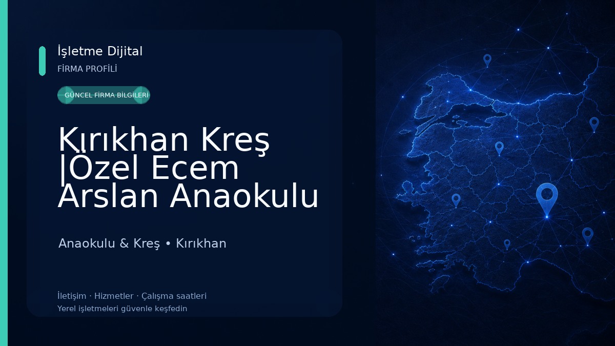 Kırıkhan Kreş |Özel Ecem Arslan Anaokulu Anaokulu & Kreş