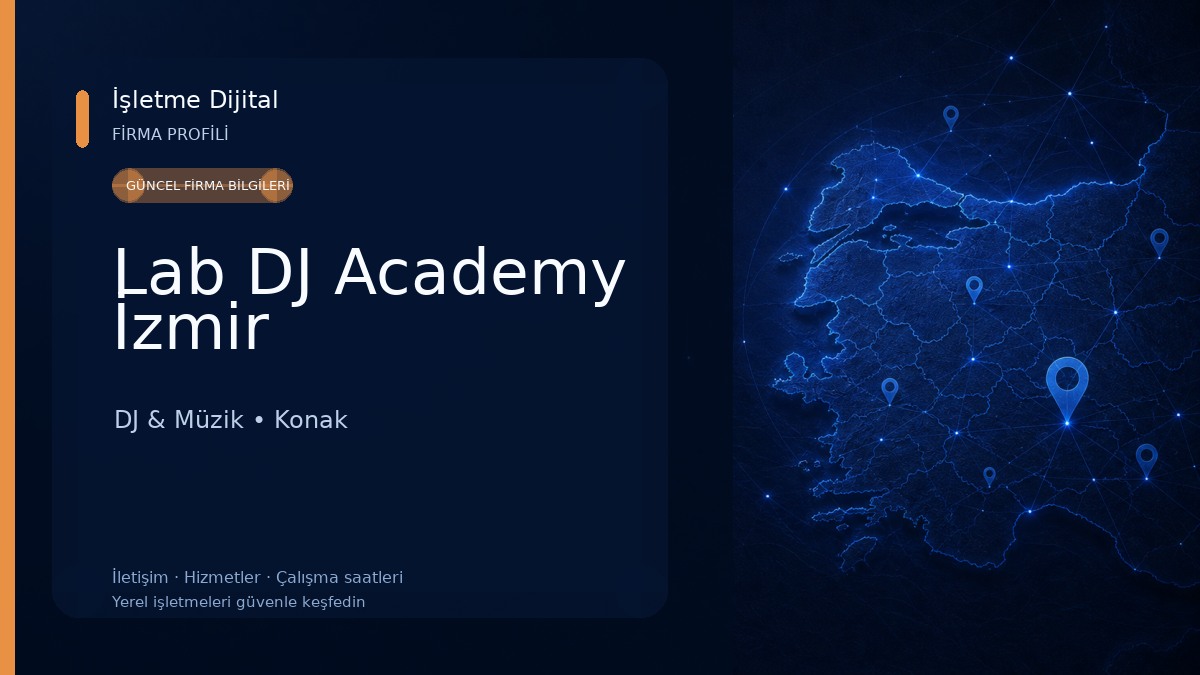 Lab DJ Academy İzmir DJ & Müzik