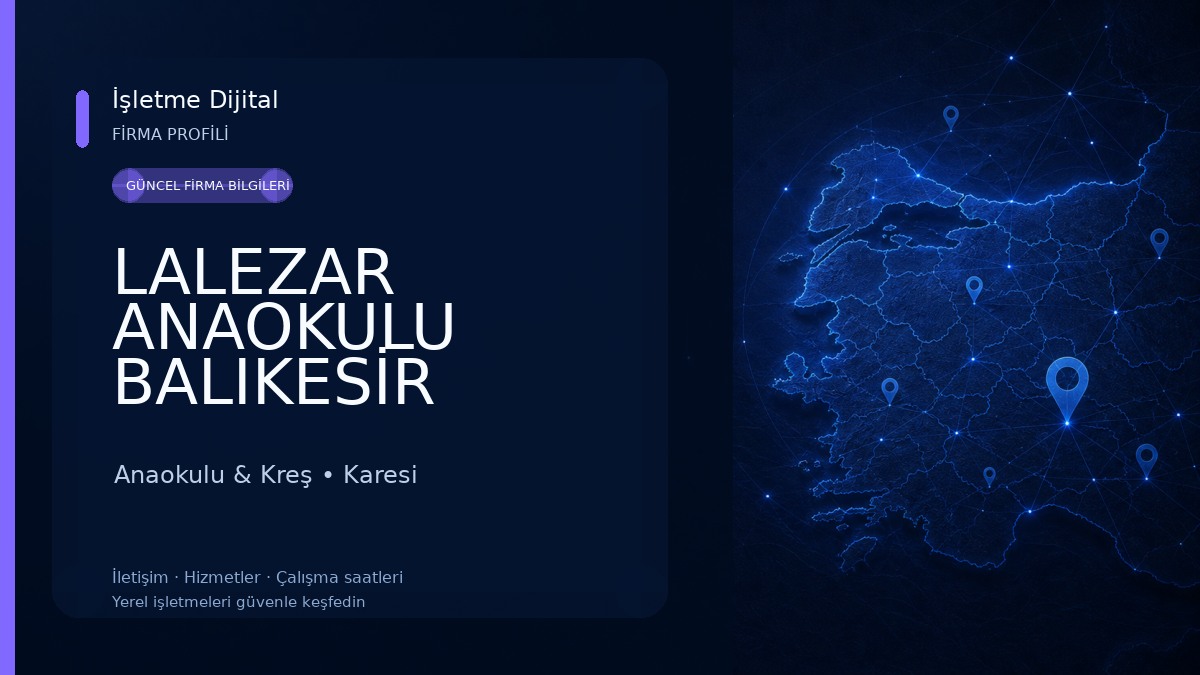 LALEZAR ANAOKULU BALIKESİR Anaokulu & Kreş