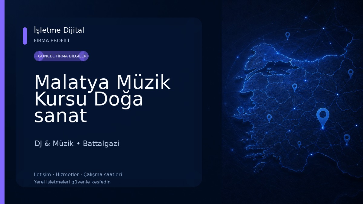 Malatya Müzik Kursu Doğa sanat
