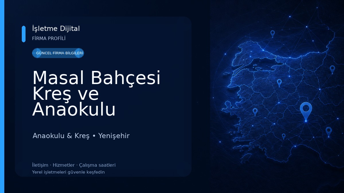 Masal Bahçesi Kreş ve Anaokulu Yenişehir/Mersin 