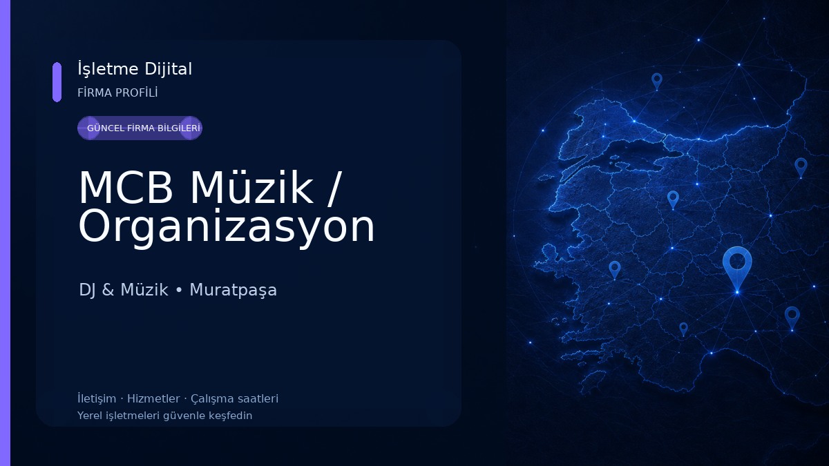 MCB Müzik / Organizasyon